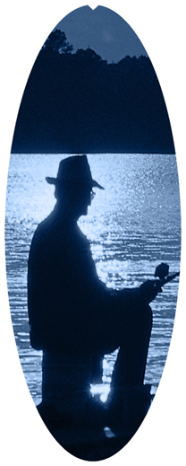 DNSA18-320-BL Gone Fishing (Dock) Blue